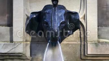 法兰克福喷泉动物雕塑